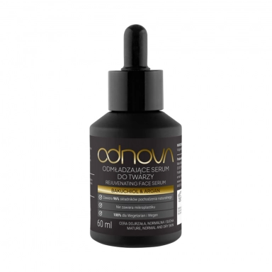 Serum odmładzające do twarzy Bakuchiol i Argan | Odnova
