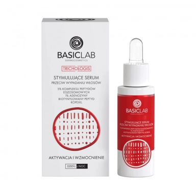 Serum stymulujące przeciw wypadaniu włosów Aktywacja i Wzmocnienie | BasicLab