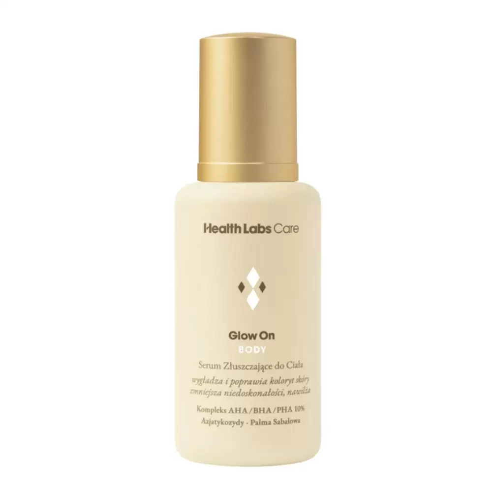 Płynne serum złuszczające do ciała Glow On | Health Labs Care