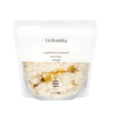Sól do kąpieli Cashmere Caramel | La Bomba
