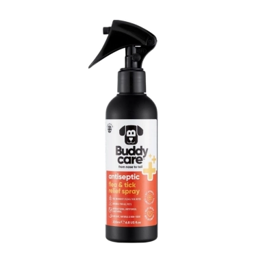 Spray antyseptyczny na ugryzienia pcheł i kleszczy dla zwierząt domowych | Buddy Care