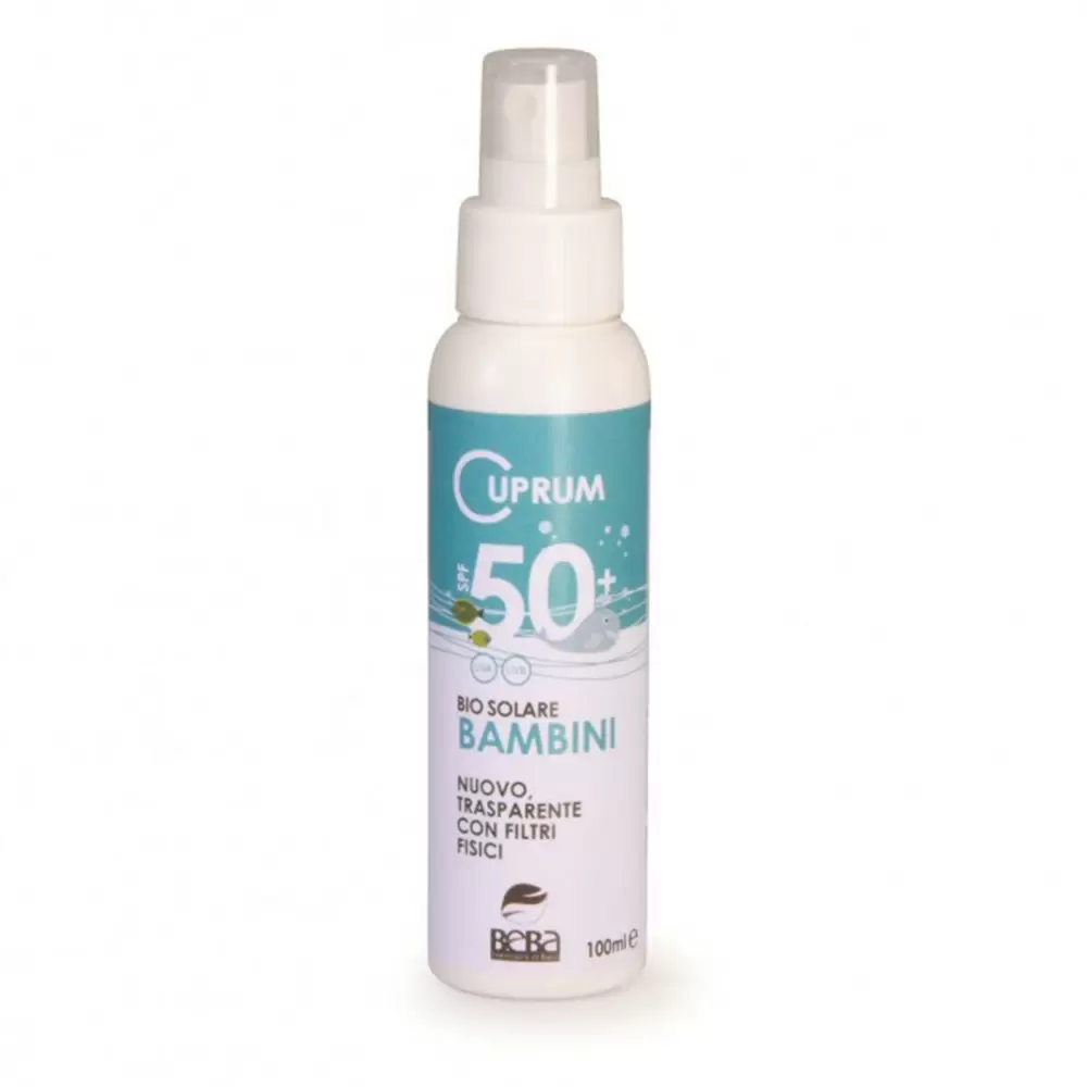 Spray przeciwsłoneczny do twarzy i ciała dla dzieci SPF50 | BeBa