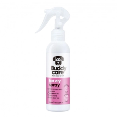 Spray zmniejszający czas suszenia psiej sierści | Buddy Care