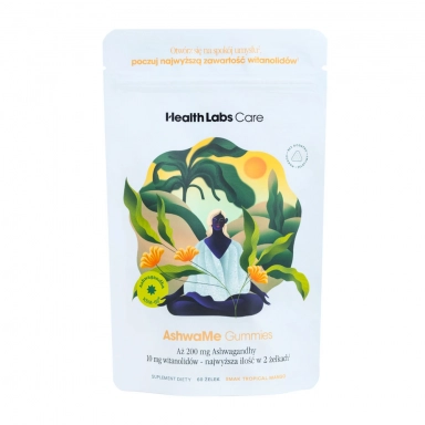 Suplement diety - Ashwagandha w żelkach AshwaMe | Health Labs Care