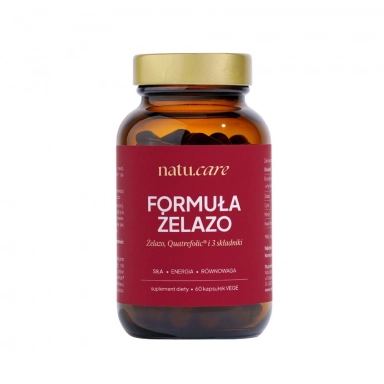 Suplement diety - Formuła Żelazo | Natu Care
