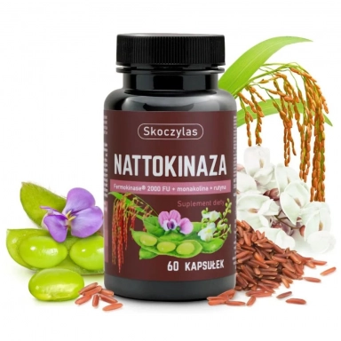 Suplement diety - Nattokinaza + monokalina + rutyna | Marek Skoczylas
