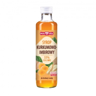 Syrop kurkumowo - imbirowy | Polska Róża