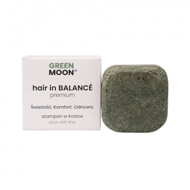 Szampon do włosów w kostce Hair in BALANCÉ | Green Moon