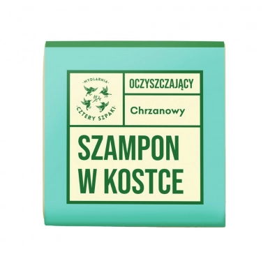 Szampon w kostce Oczyszczający - Chrzanowy | Cztery Szpaki