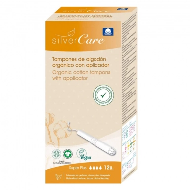 Tampony z aplikatorem Super plus Silver Care | Masmi