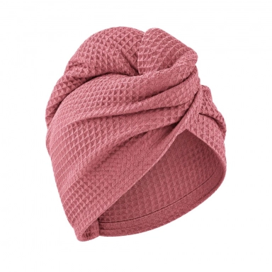 Turban do suszenia włosów 100% bawełna wafelkowa | babo